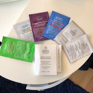 variety of kiehls samples